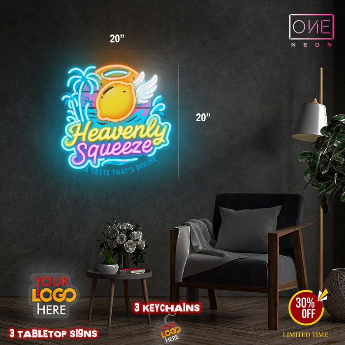 Heavenly Squeeze | LED Neon Sign