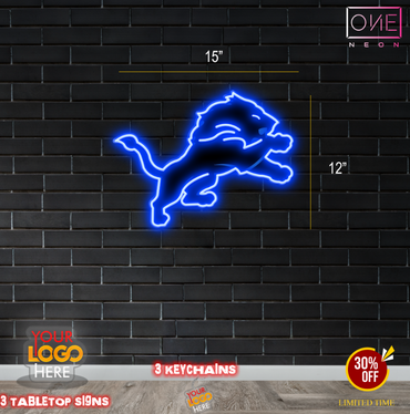 LION | LED Neon Sign (2 signs)