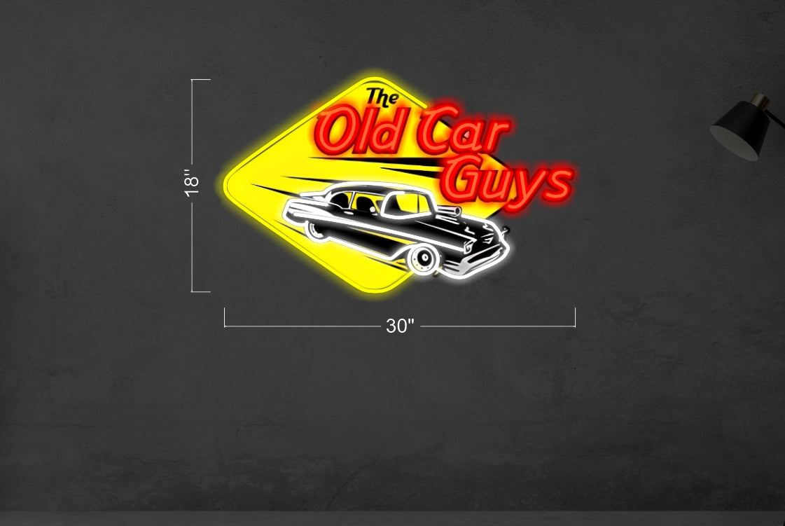 The Old Car Guys | Led Neon Sign
