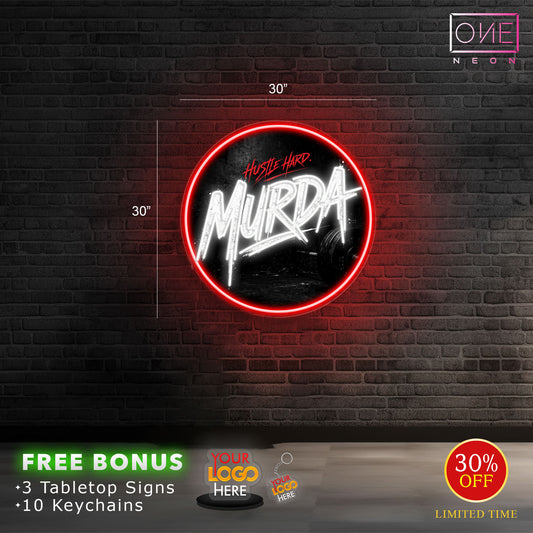MURDA| LED Neon Sign