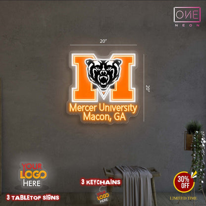 Coast Guard and the Mercer University | 2 Led Neon Signs