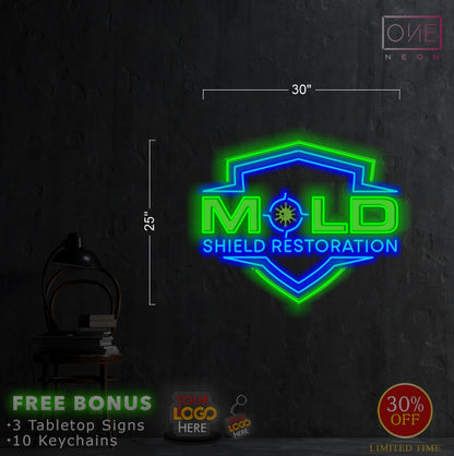 Mold Shield Restoration | Led Neon Sign