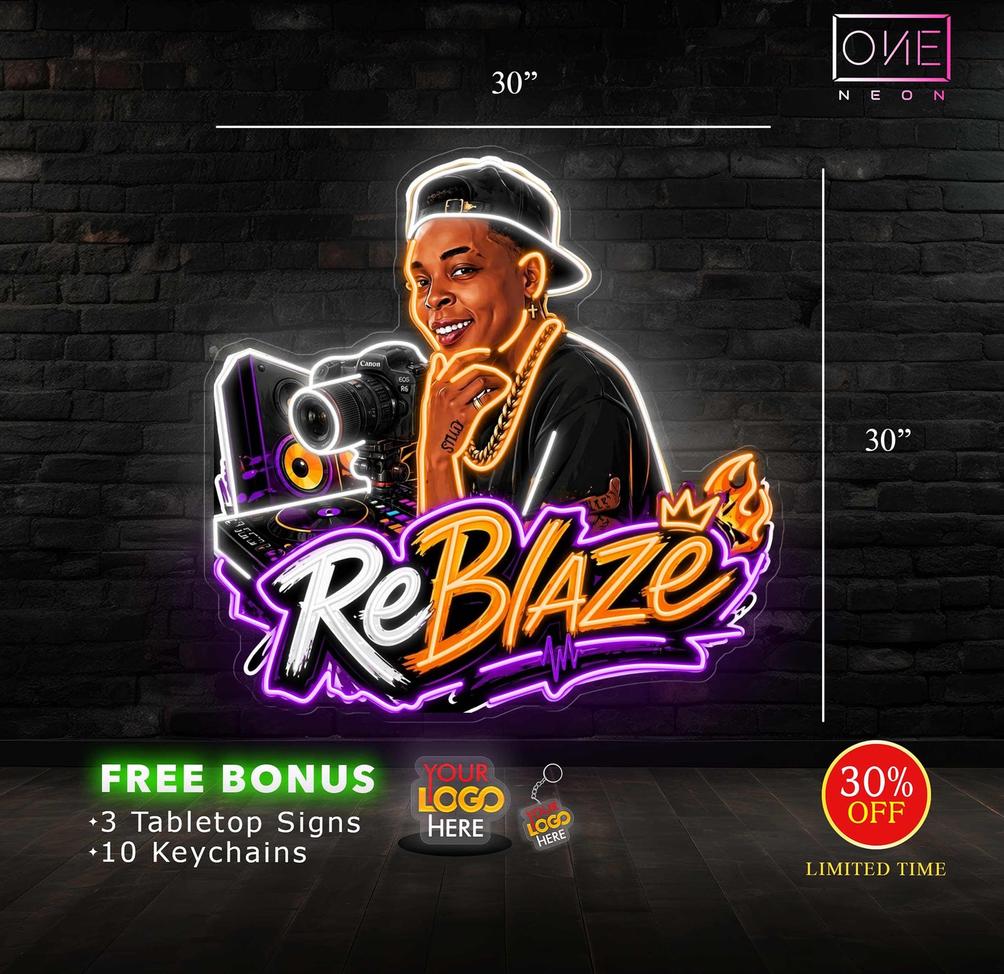 ReBlaze | Led Neon Sign