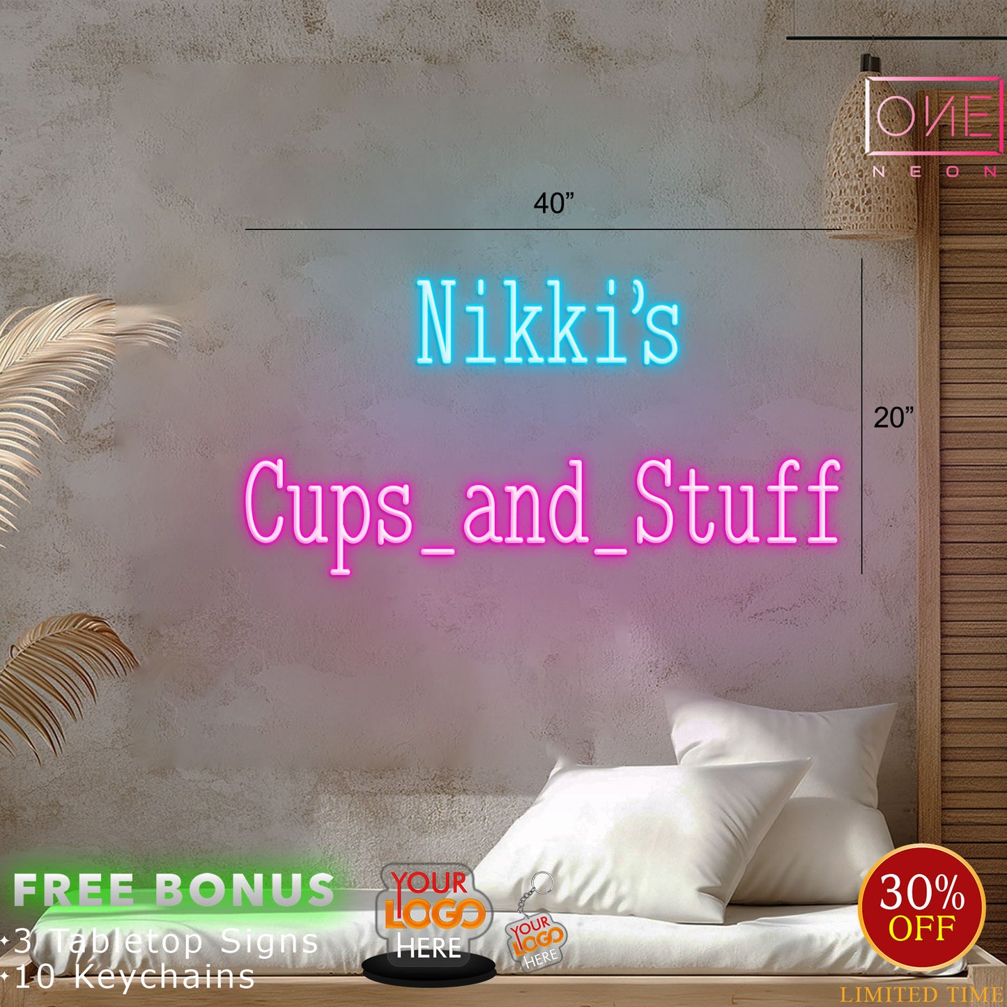 Nikki Walker| LED Neon Sign