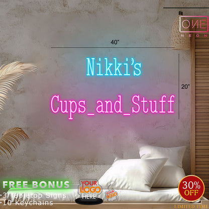 Nikki Walker| LED Neon Sign