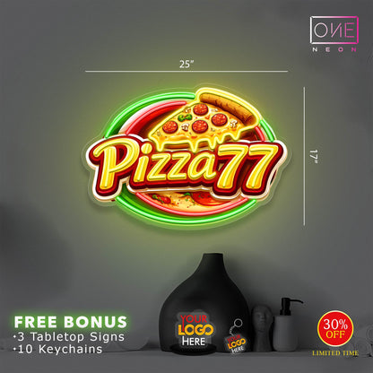Pizza77 | Led Neon Sign