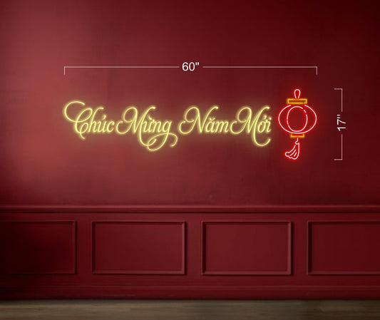 Chúc Mừng Năm Mới | LED Neon Sign