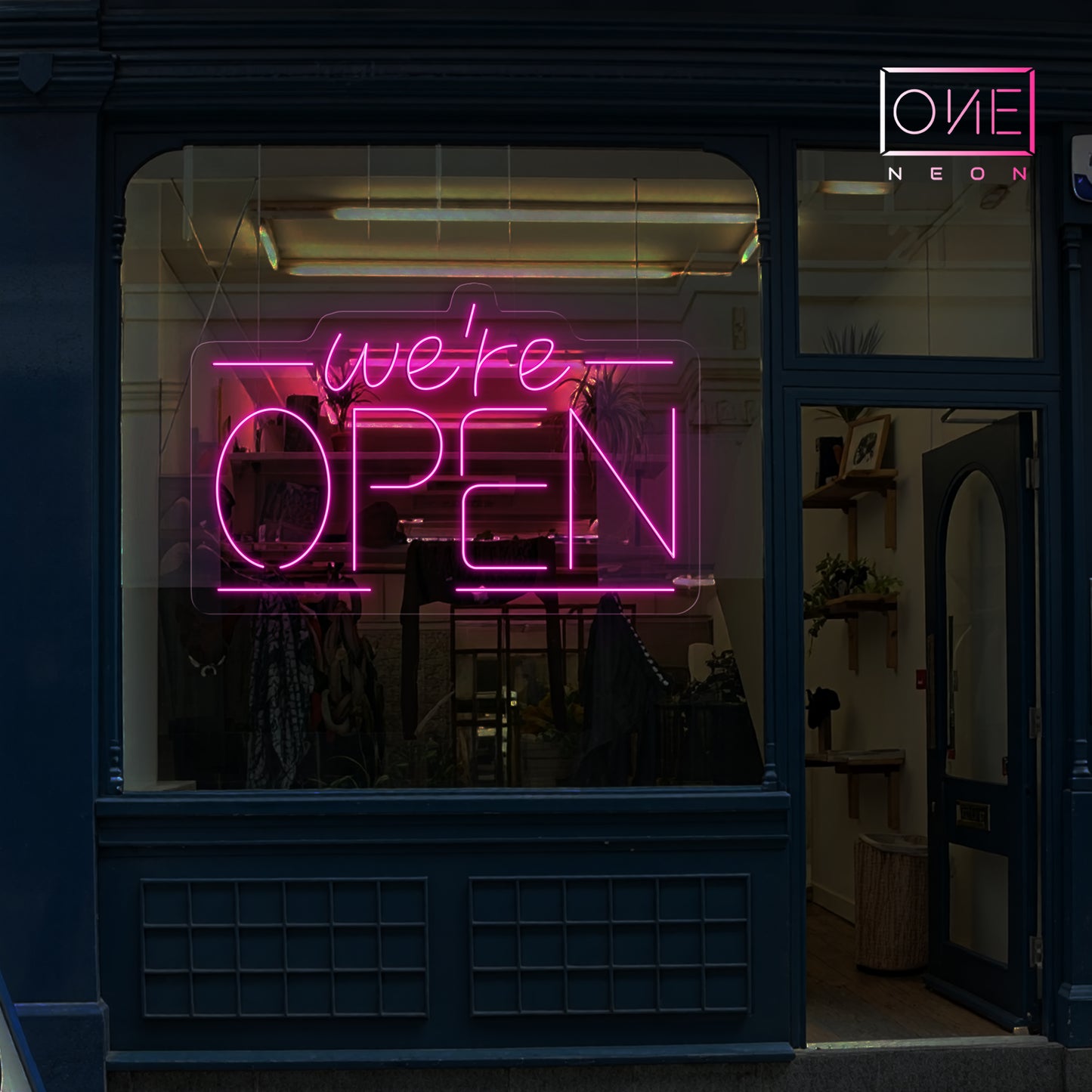 We're Open Led Neon Sign