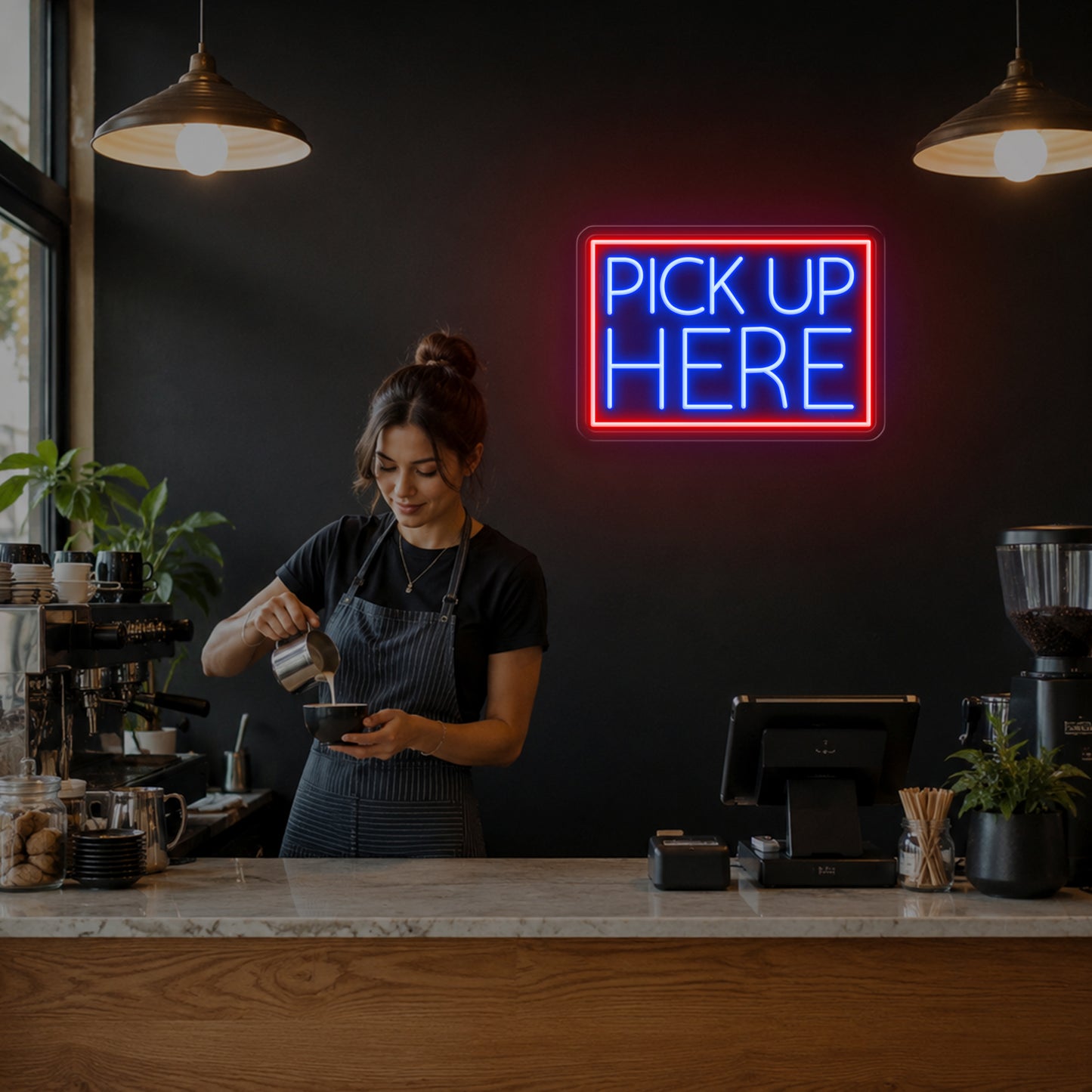 Pick Up Here Led Neon Sign