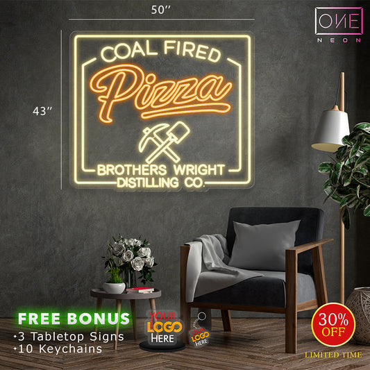 COAL FIRED PIZZA| Led Neon Sign