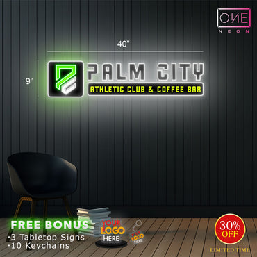 PALM CITY | LED Neon Sign