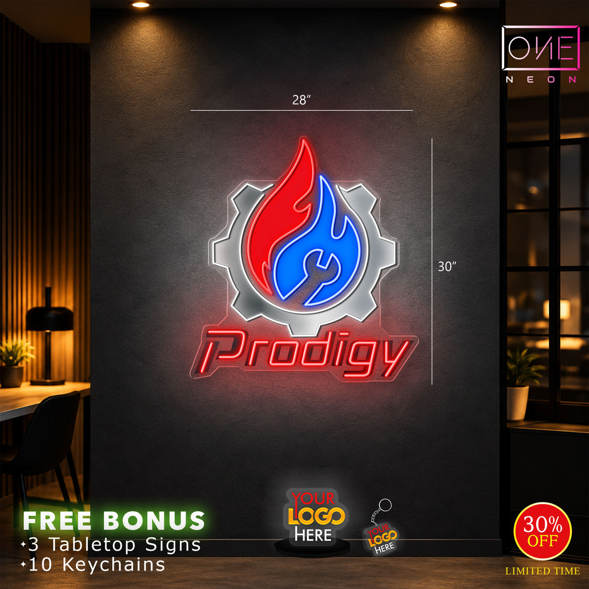 PRODIGY | LED Neon Sign