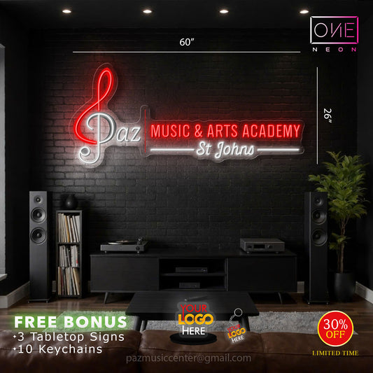 Par Music & Arts Academy | Led Neon Sign