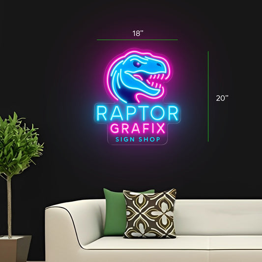 RAPTOR GRAFIX | LED Neon Sign