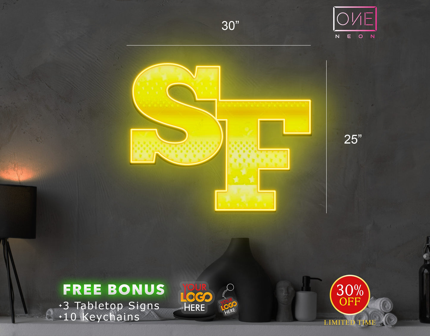 SF | Led Neon Sign
