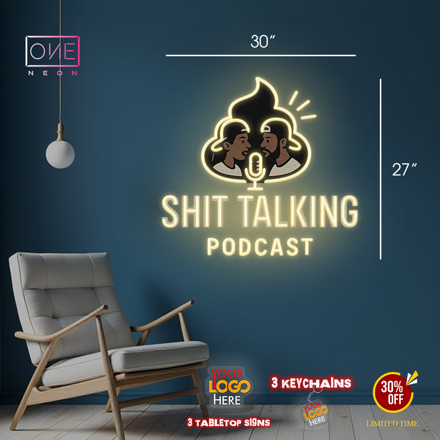 Shit Talking Podcast | Led Neon Sign