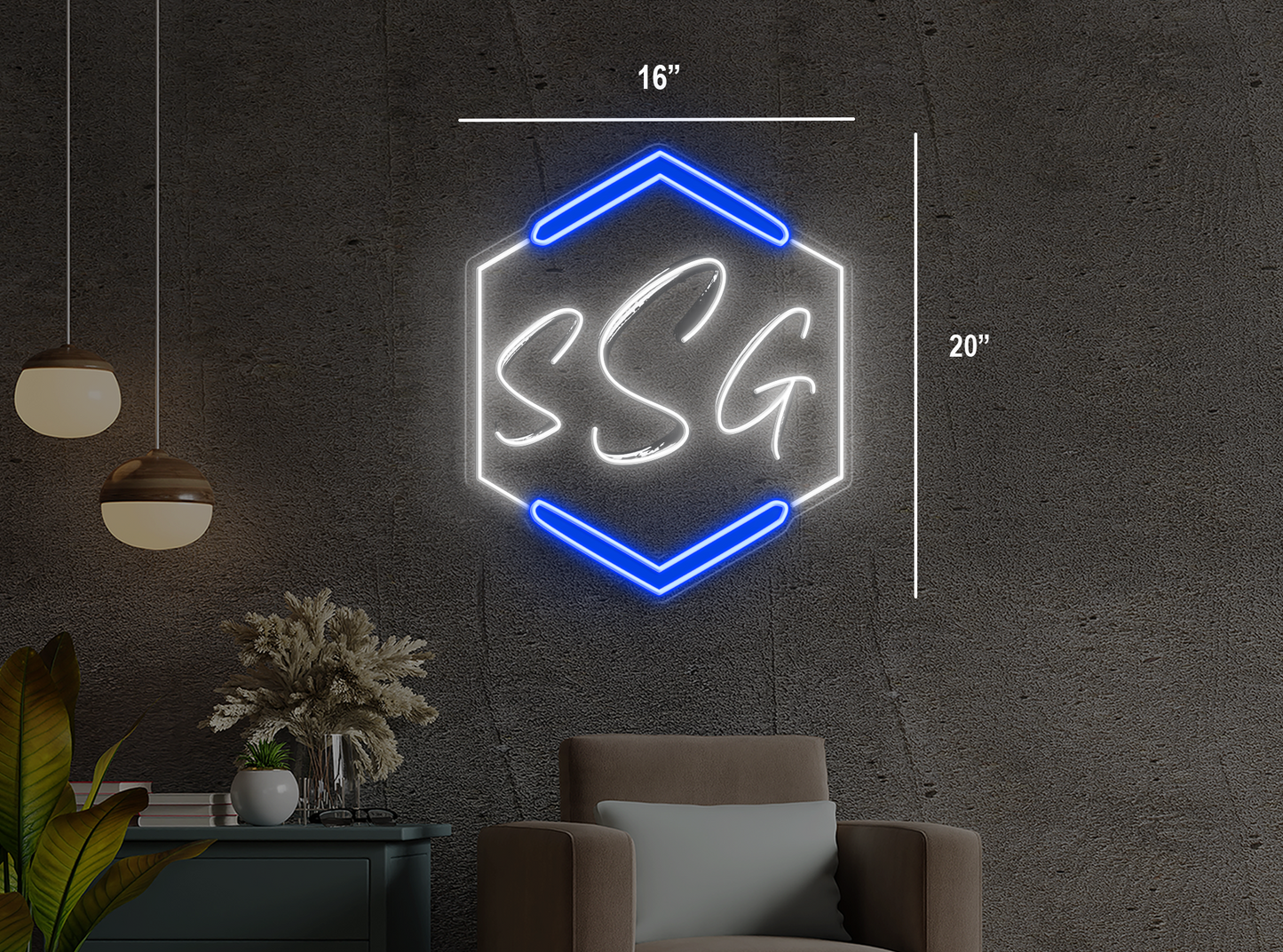 SSG | LED Neon Sign