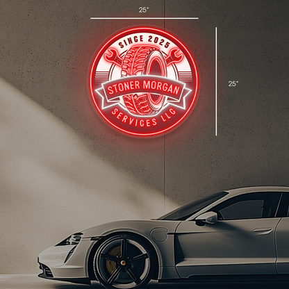 STONER MORGAN | LED Neon Sign (2 signs)