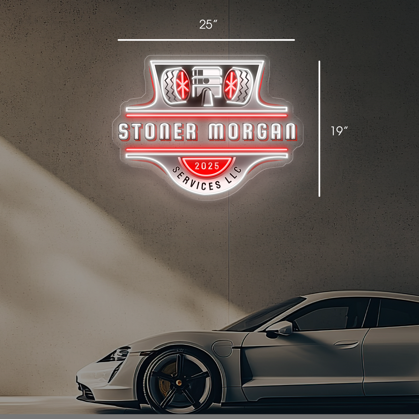 STONER MORGAN | LED Neon Sign (2 signs)