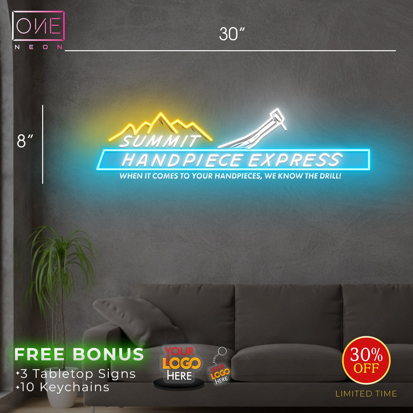 Handpiece Express | Led Neon Sign