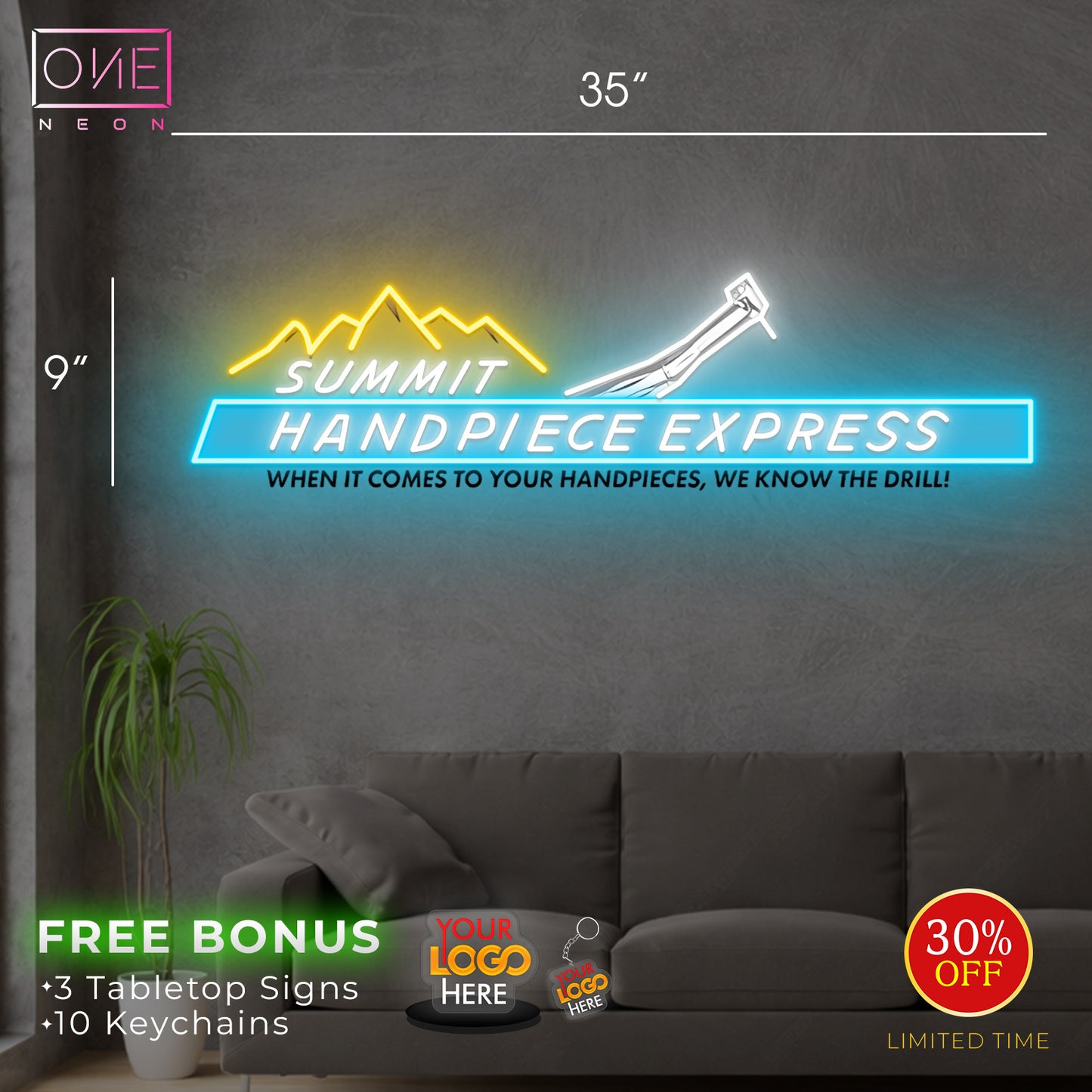 Handpiece Express | Led Neon Sign