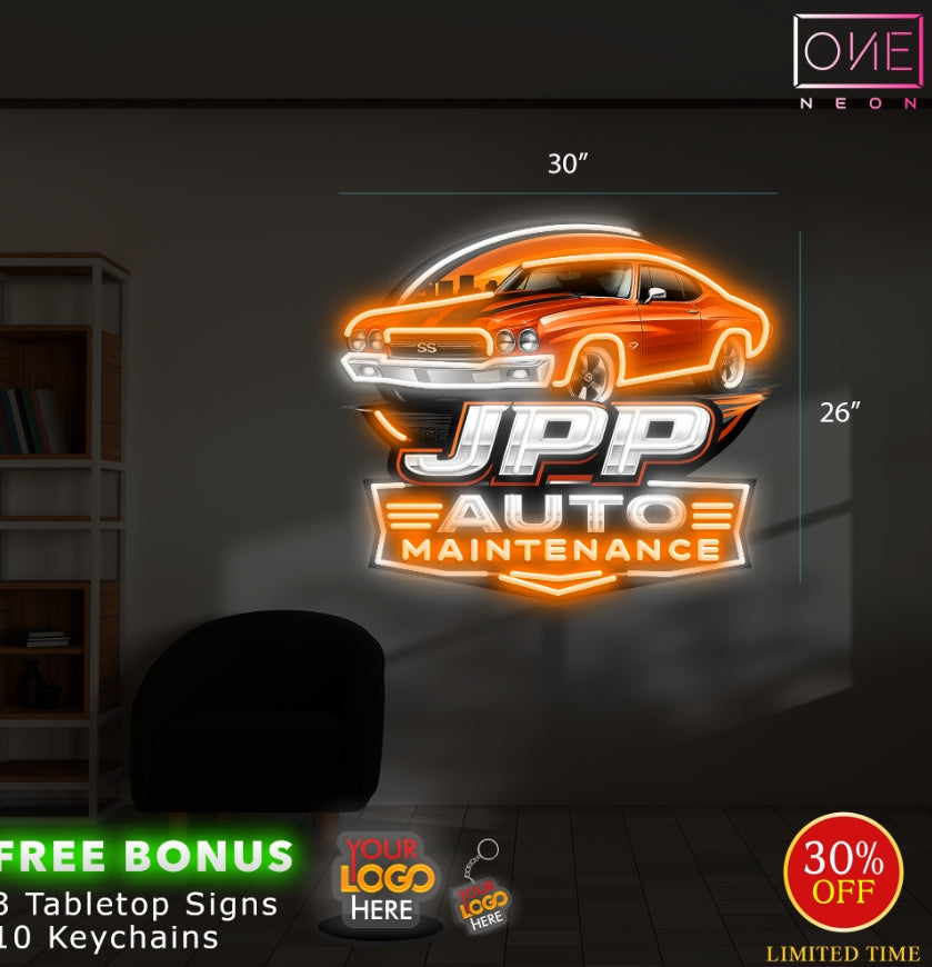 JPP auto maintenance | Led Neon Sign