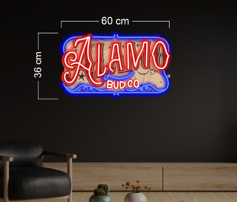 Alamo Bud Co | LED Neon Sign