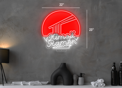 Kimoji Ramen | Led Neon Sign
