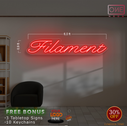 Filament | Led Neon Sign