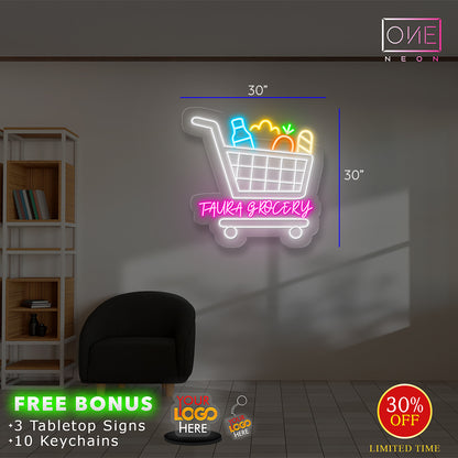 Taura Grocery | Led Neon Sign
