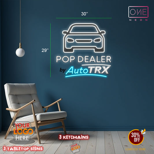 Pop Dealer by auto TRX | Led Neon Sign
