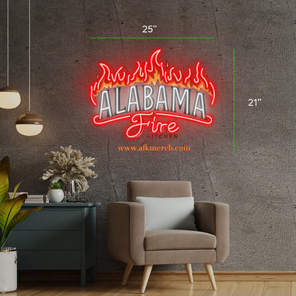 Alabamas Fire kitchen ( 2 signs) | Led Neon Sign