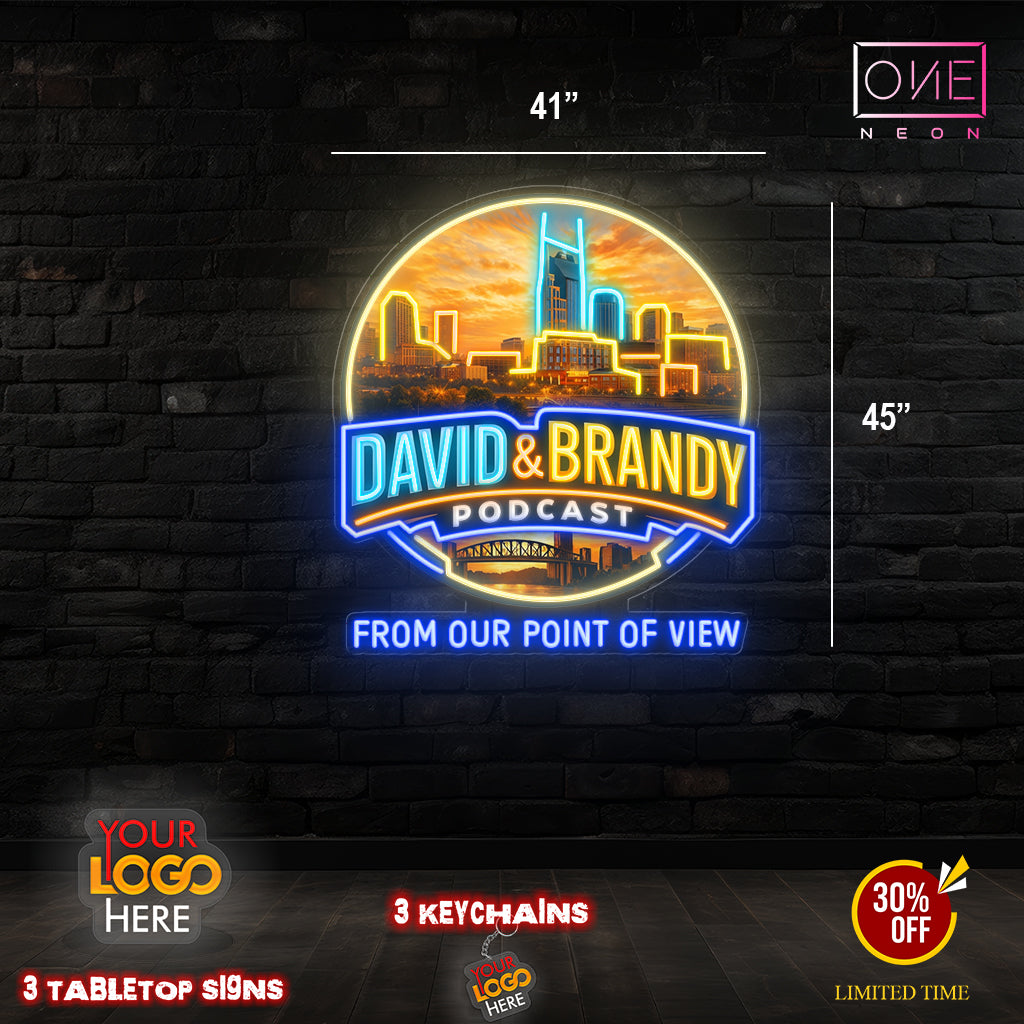 David & Brandy Podcast | Led Neon Signs