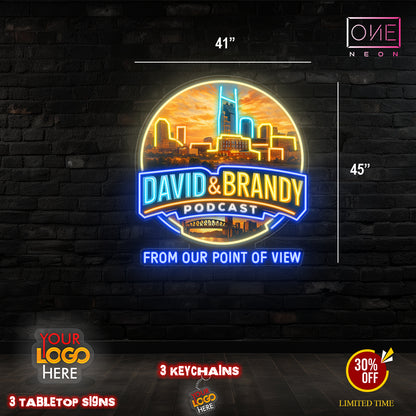 David & Brandy Podcast | Led Neon Signs