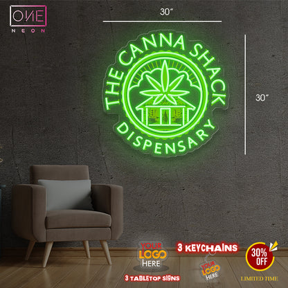 The DAQ & The Canna Shack | 2 Led Neon Signs