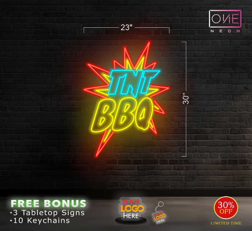 TNT BBQ| LED Neon Sign