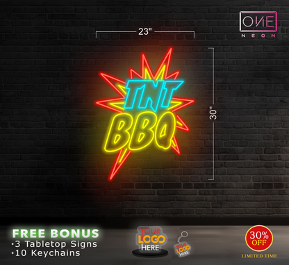 TNT BBQ| LED Neon Sign