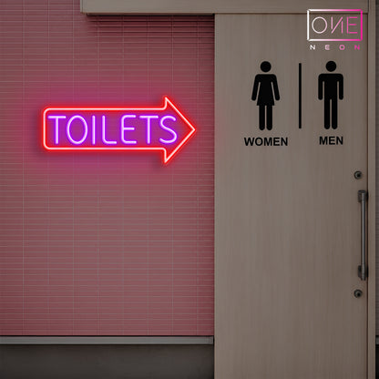 Toilets Led Neon Sign