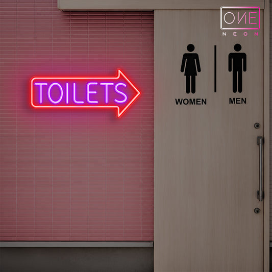 Toilets Led Neon Sign