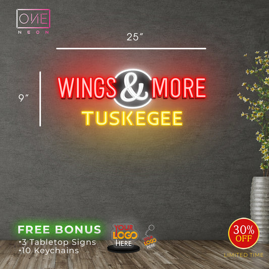 WINGS&MORE | LED Neon Sign