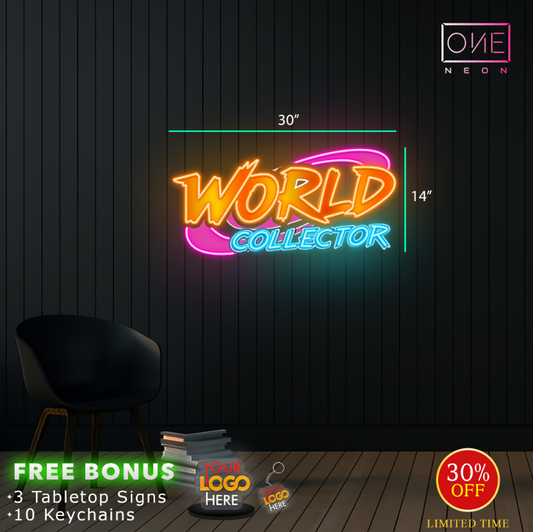 WORLD COLLECTOR | LED Neon Sign