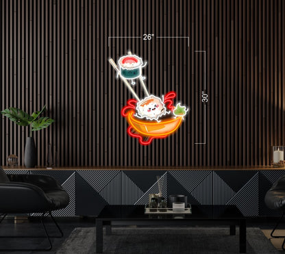 Sushi logo ( 3 signs) | Led Neon Sign