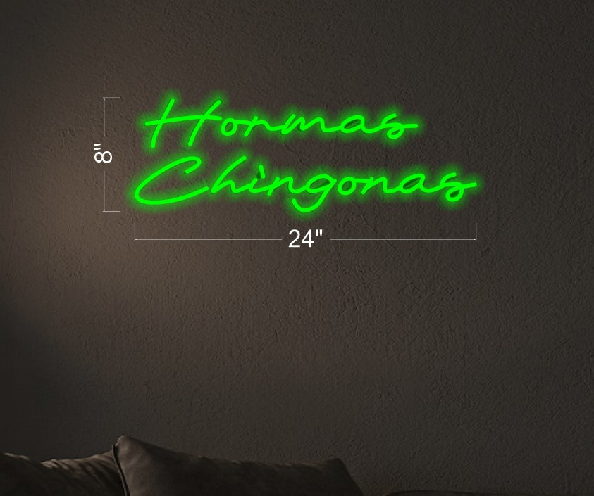 JJR brand+ new this month+JJR showroom+Hormas chingonas+ Jobes hats (5 signs)| Led Neon Sign