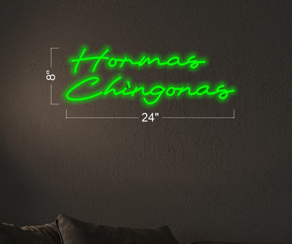 JJR brand+ new this month+JJR showroom+Hormas chingonas+ Jobes hats (5 signs)| Led Neon Sign