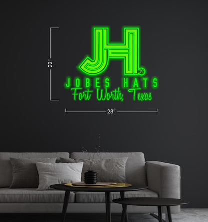 JJR brand+ new this month+JJR showroom+Hormas chingonas+ Jobes hats (5 signs)| Led Neon Sign