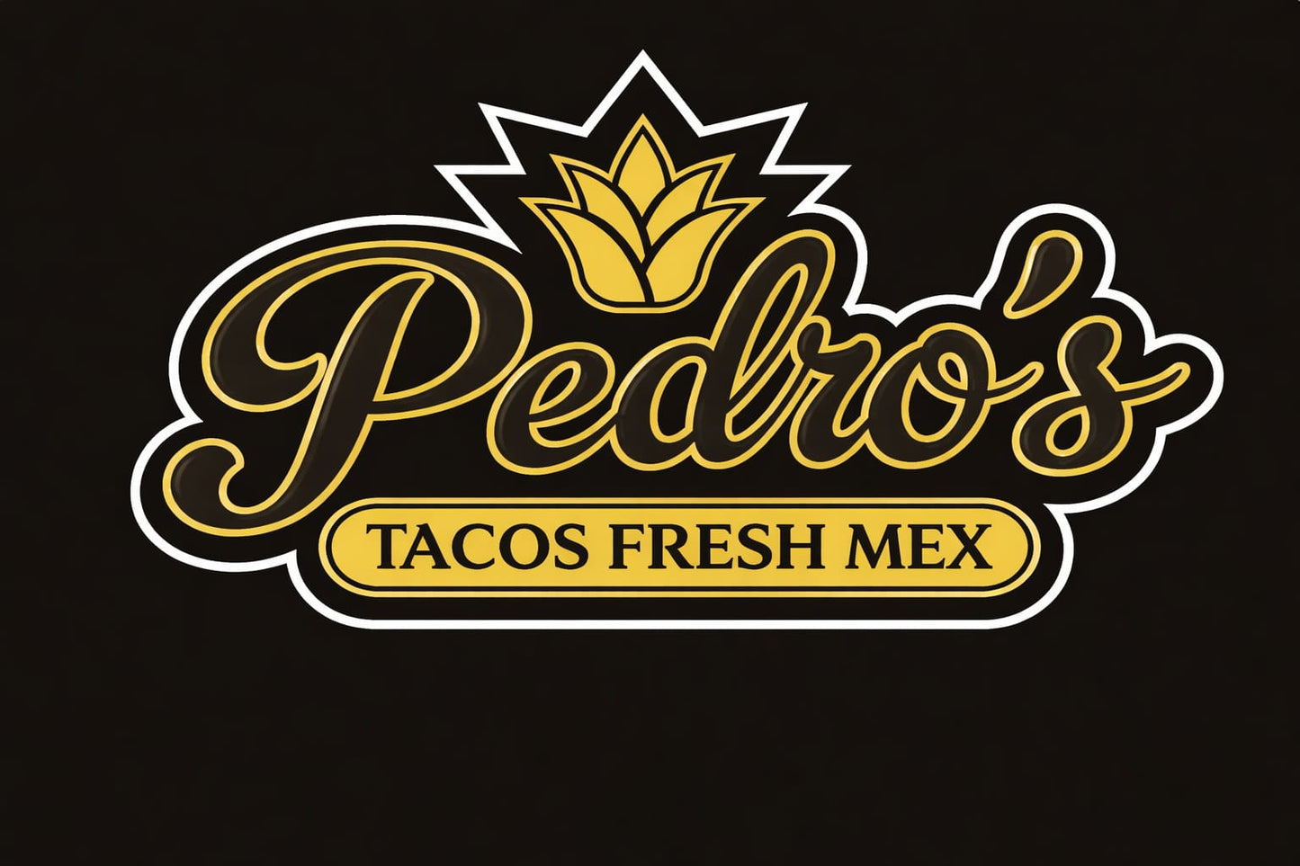 Pedro's Tacos Fresh Mex | Led Neon Sign (INDOOR)