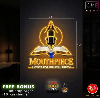 MOUTHPIECE | LED Neon Sign