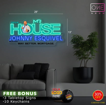 MR HOUSE | LED Neon Sign