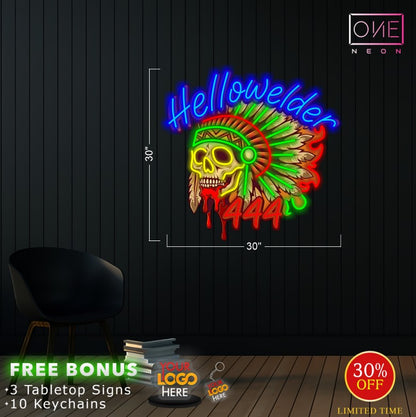 hellowelder 444| Led Neon Sign