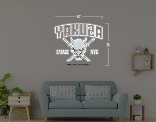 Yakuza Garage NYC ( 2 signs) | Led Neon Sign